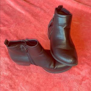 Sugar Black Size 3 Booties
